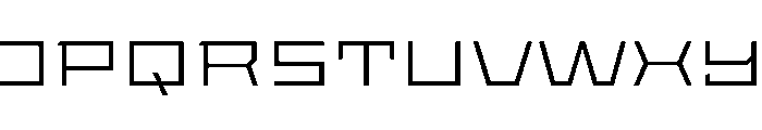 StatenSans XXExpandedLight Instance Font UPPERCASE