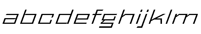 StatenSans XXExpandedLightOblique Instance FONT