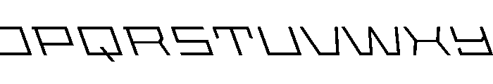 StatenSans XXExpandedLightReverse Instance Font UPPERCASE