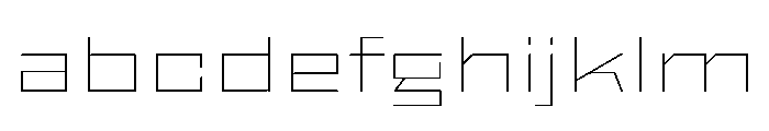 StatenSans XXExpandedThin Instance FONT