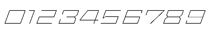 StatenSans XXExpandedThinOblique Instance Font OTHER CHARS