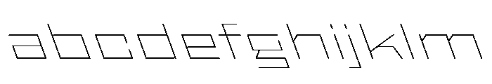 StatenSans XXExpandedThinReverse Instance FONT