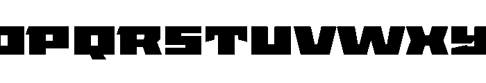 StatenSans XXExpandedUltra Instance Font UPPERCASE