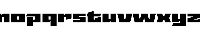 StatenSans XXExpandedUltra Instance Font LOWERCASE