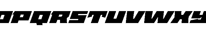 StatenSans XXExpandedUltraOblique Instance Font UPPERCASE