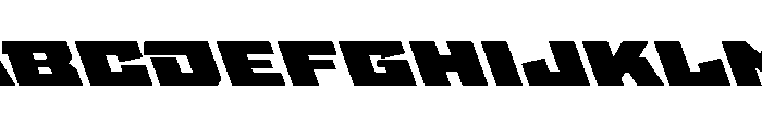 StatenSans XXExpandedUltraReverse Instance Font UPPERCASE