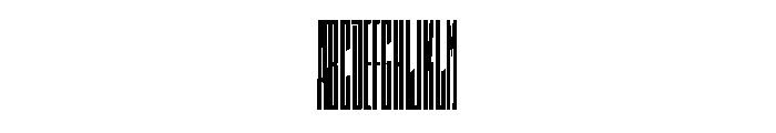 StatenSans XXXCompressedBold Instance Font UPPERCASE