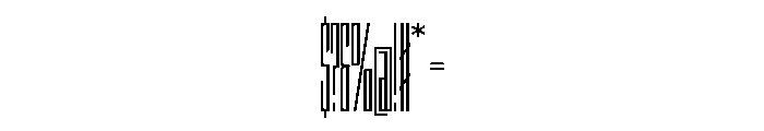 StatenSans XXXCompressedBook Instance Font OTHER CHARS