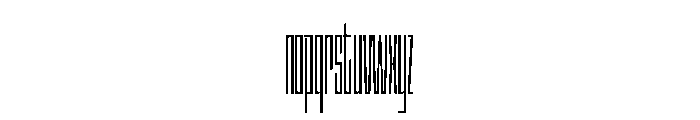 StatenSans XXXCompressedBook Instance Font LOWERCASE