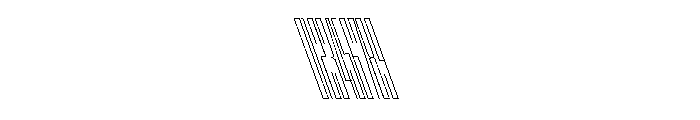 StatenSans XXXCompressedHairlineReverse Instance Font OTHER CHARS