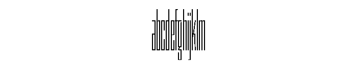 StatenSans XXXCompressedLight Instance FONT
