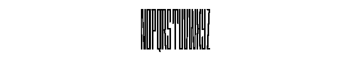StatenSans XXXCompressedSemibold Instance Font UPPERCASE