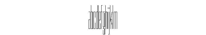 StatenSans XXXCompressedThin Instance FONT
