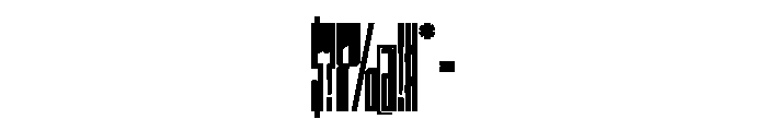StatenSans XXXCompressedUltra Instance Font OTHER CHARS