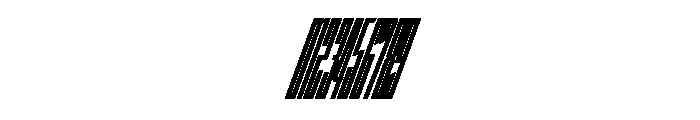 StatenSans XXXCompressedUltraOblique Instance Font OTHER CHARS