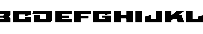 StatenSans XXXExpandedBlack Instance Font UPPERCASE
