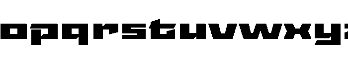 StatenSans XXXExpandedBlack Instance Font LOWERCASE