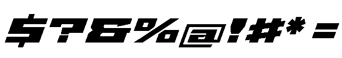 StatenSans XXXExpandedBlackOblique Instance Font OTHER CHARS