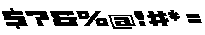 StatenSans XXXExpandedBlackReverse Instance Font OTHER CHARS
