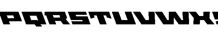 StatenSans XXXExpandedBlackReverse Instance Font UPPERCASE
