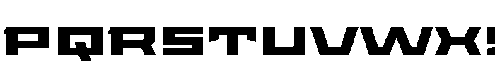 StatenSans XXXExpandedBold Instance Font UPPERCASE