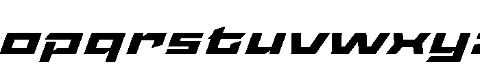 StatenSans XXXExpandedBoldOblique Instance Font LOWERCASE