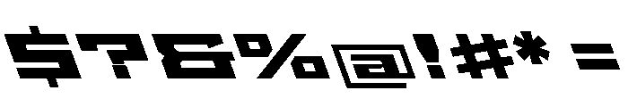 StatenSans XXXExpandedBoldReverse Instance Font OTHER CHARS