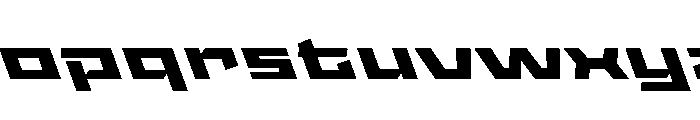 StatenSans XXXExpandedBoldReverse Instance Font LOWERCASE