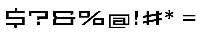 StatenSans XXXExpandedBook Instance Font OTHER CHARS