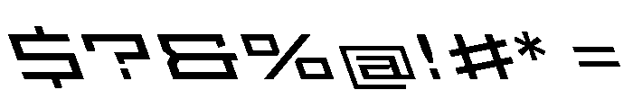 StatenSans XXXExpandedBookReverse Instance Font OTHER CHARS