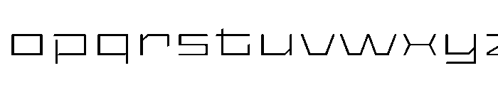 StatenSans XXXExpandedExtraLight Instance Font LOWERCASE