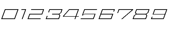 StatenSans XXXExpandedExtraLightOblique Instance Font OTHER CHARS