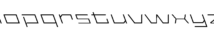 StatenSans XXXExpandedExtraLightReverse Instance Font LOWERCASE