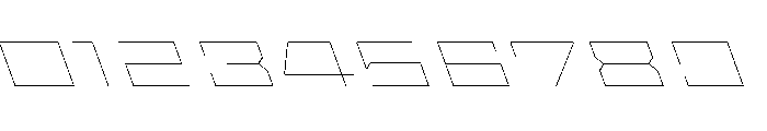 StatenSans XXXExpandedHairlineReverse Instance Font OTHER CHARS