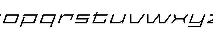 StatenSans XXXExpandedLightOblique Instance Font LOWERCASE