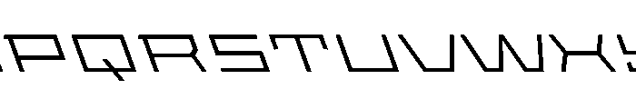StatenSans XXXExpandedLightReverse Instance Font UPPERCASE