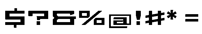 StatenSans XXXExpandedSemibold Instance Font OTHER CHARS