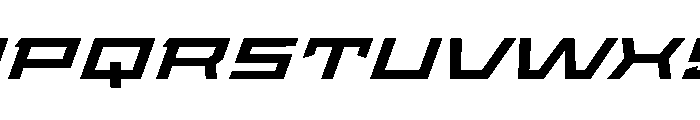 StatenSans XXXExpandedSemiboldOblique Instance Font UPPERCASE