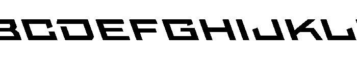 StatenSans XXXExpandedSemiboldReverse Instance Font UPPERCASE