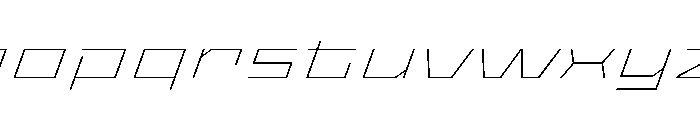 StatenSans XXXExpandedThinOblique Instance Font LOWERCASE