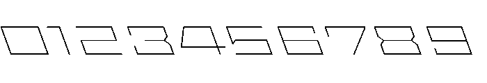 StatenSans XXXExpandedThinReverse Instance Font OTHER CHARS