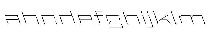 StatenSans XXXExpandedThinReverse Instance FONT