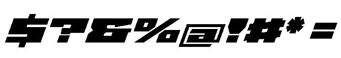 StatenSans XXXExpandedUltraOblique Instance Font OTHER CHARS