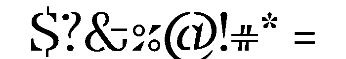 Stellage Constructed Font OTHER CHARS