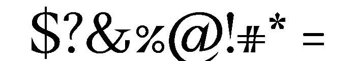Stellage Display Font OTHER CHARS