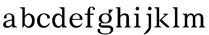 Stellage Display FONT