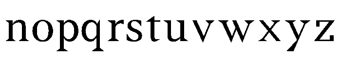 Stellage Display Font LOWERCASE