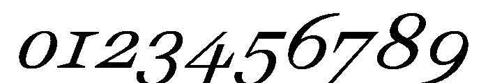 Stellage Italic Font OTHER CHARS