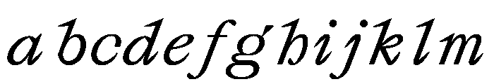 Stellage Italic FONT