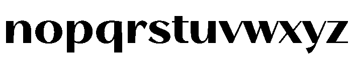 Stornoway Bold Instance 00cbbb42 Font LOWERCASE